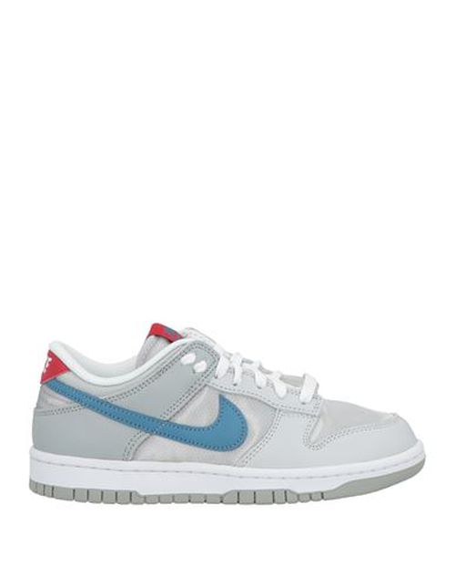 Nike Man Sneakers Light grey Size 10.5 Leather, Textile fibers