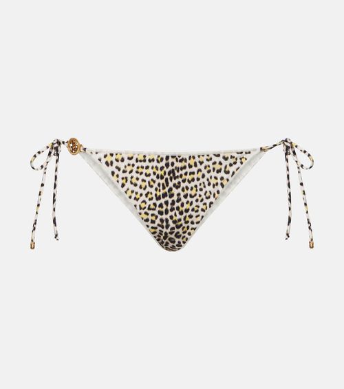 Printed bikini bottoms