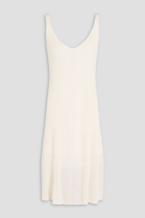 Ribbed-knit dress