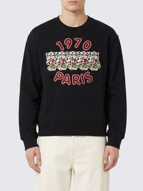 Sweatshirt Men color Black