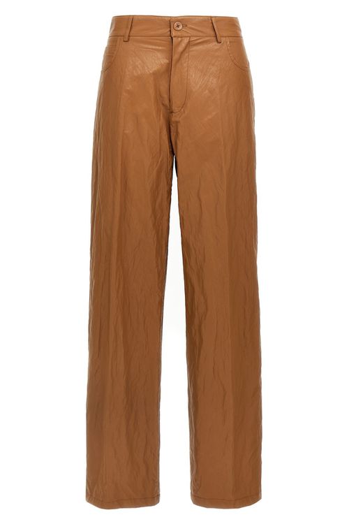 Leather-Effect Pants