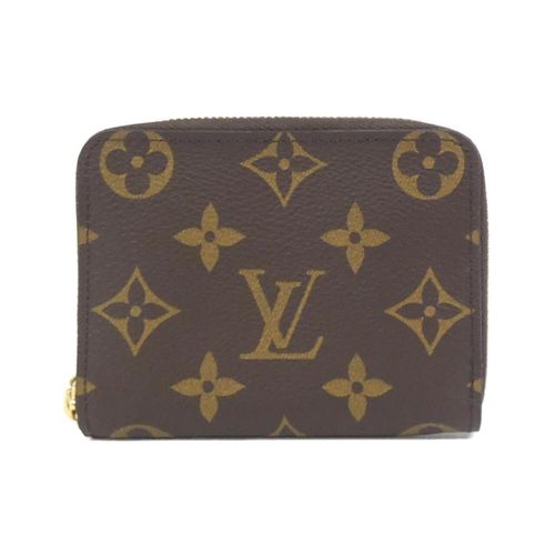 Louis Vuitton Marron Coated Canvas Coin Purse/Coin Case Pre-Owned