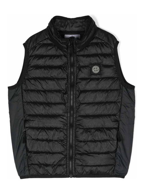Sleeveless puffer jacket