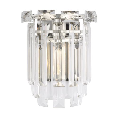Visual Comfort Studio Arden Wall Sconce in Polished Nickel by Chapman & Myer