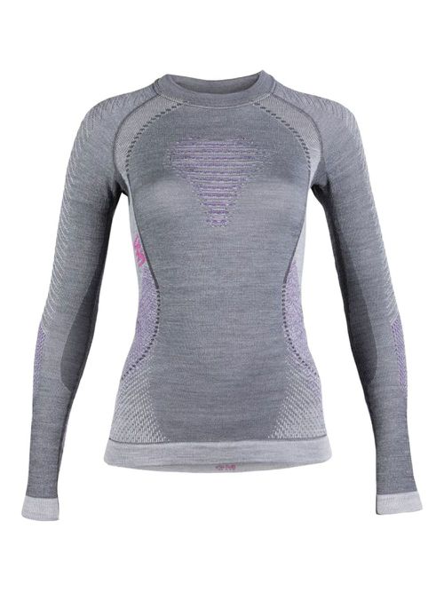 Wool-blend ski top - Grey