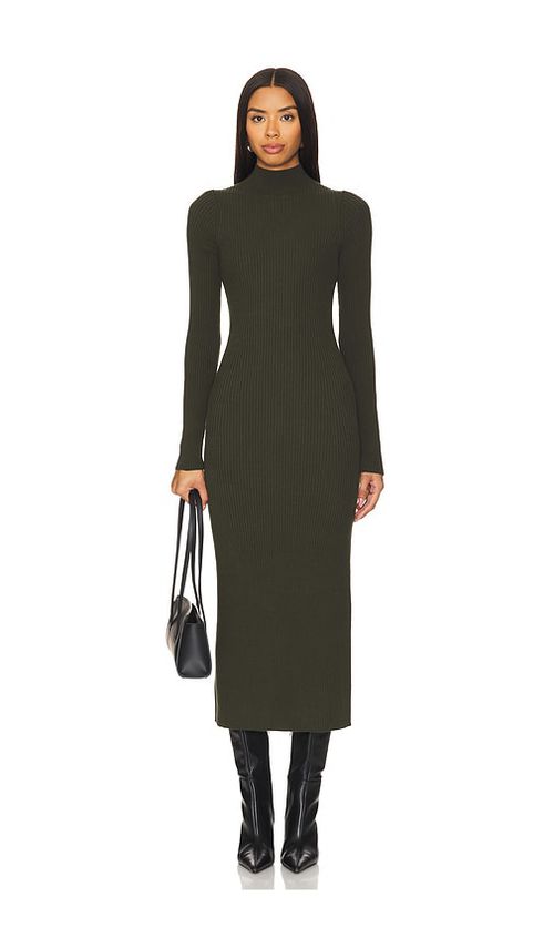 Stitches & Stripes ROBE MAXI MAUDE en Olive.  XL. Also en L, M