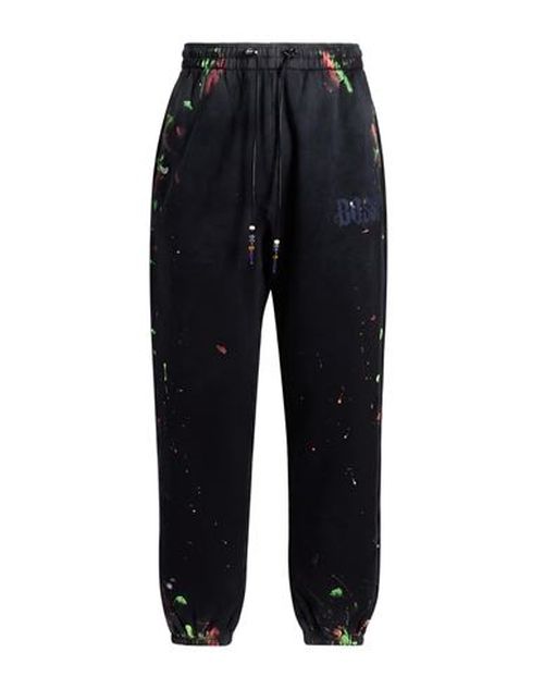 Man Pants Charcoal Size L Cotton