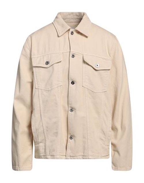 Off-white Man Denim outerwear Beige