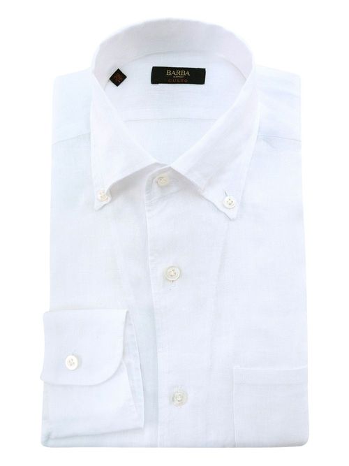 Barba linen shirt - White