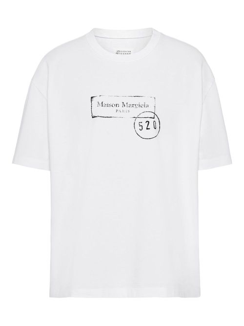 Maison Margiela logo-print T-Shirt - White