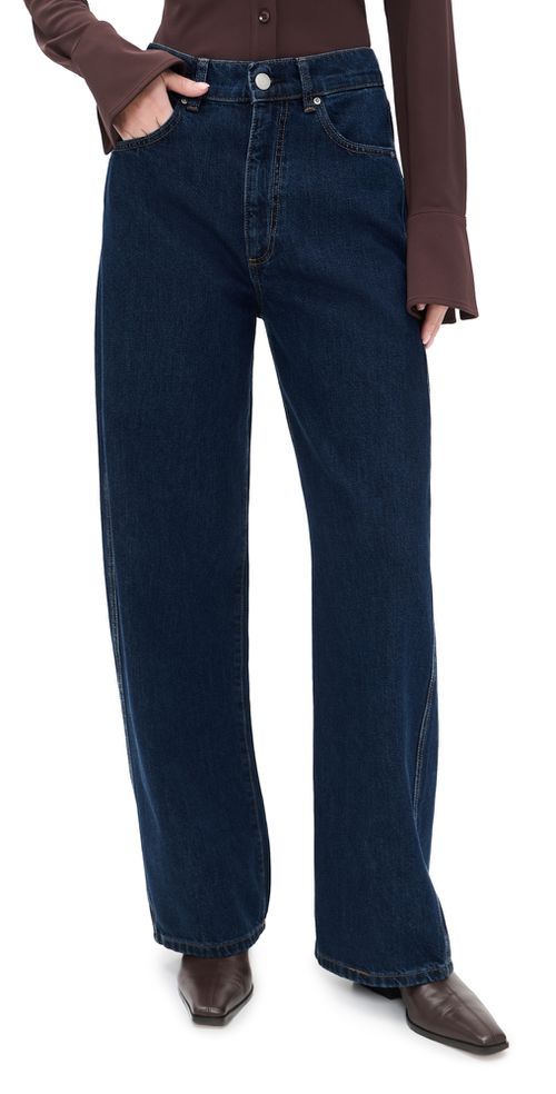 Taylor Relaxed Barrel High Rise Jeans Lake House