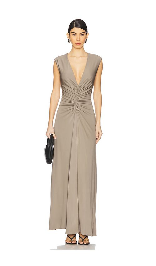 Ronny Kobo Imogen Dress in Grey - Grey. S also in