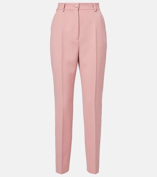 Virgin wool slim pants