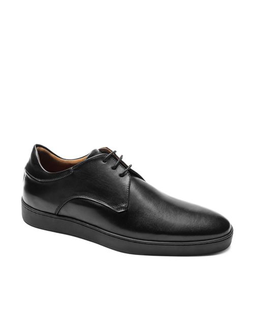 Men's Prato Lace Up Casual Shoe - Black