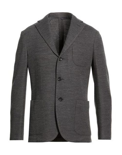 Man Blazer Grey Size 36 Virgin Wool, Acrylic