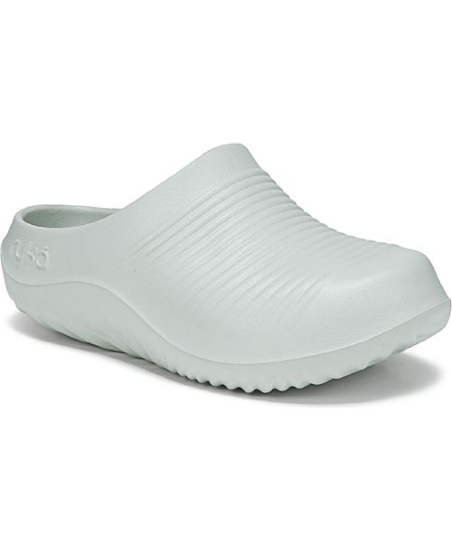 Women's Echo Recovery Round Toe Slip On Clogs - Icicle Green EVA