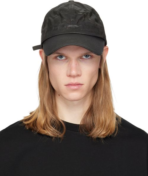 Black Waxed Cap