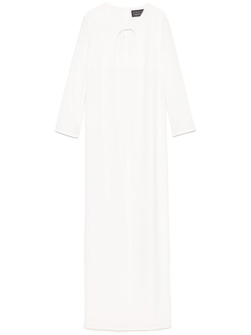 Jean maxi dress - White