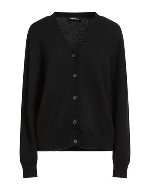Woman Cardigan Black Size 10 Cashmere