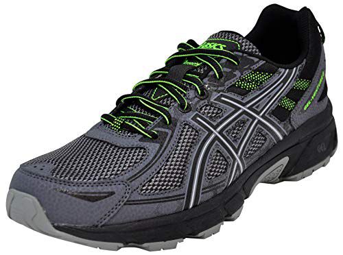 ASICS Men's Gel-Venture 6 Black/Neon Lime Shoe