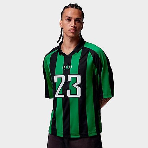 Men's Jordan Brooklyn Terrace Top in Lucky Green/Black/Lucky Green