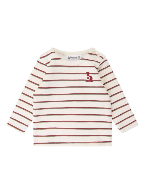 Striped t-shirt - Neutrals