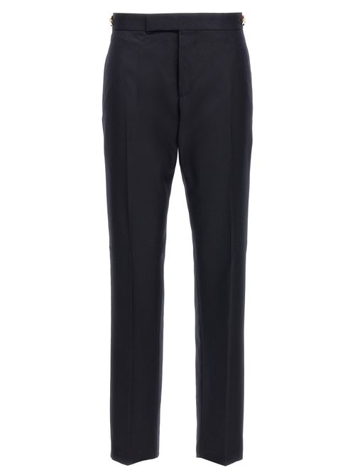 Wool Twill Trousers — Blue