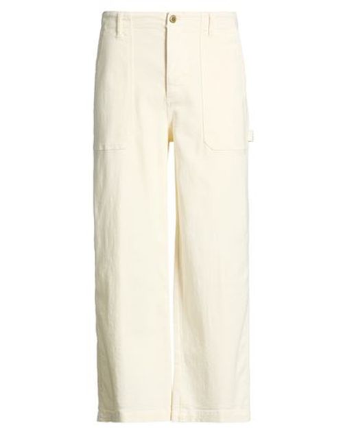 True Nyc Man Pants Ivory Size 31 Cotton, Elastomultiester, Elastane