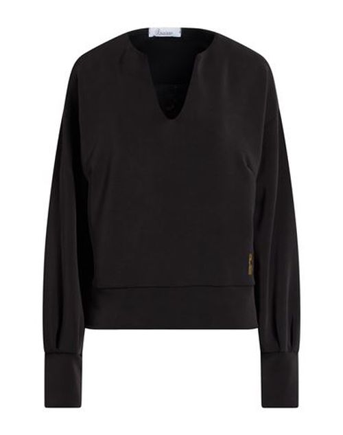 Woman Sweatshirt Black Size M Polyester, Modal, Elastane