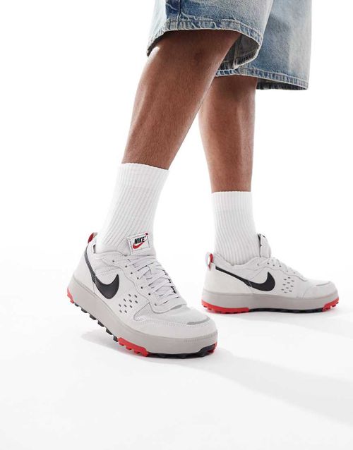 C1ty sneakers in light gray and black