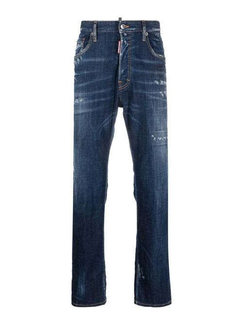 Distressed Jeans,