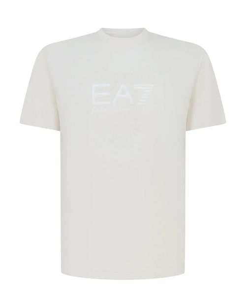 Natural Logo Crew Neck T-Shirt