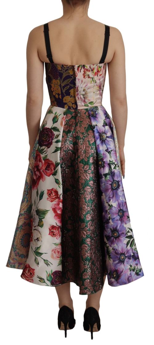 Patchwork Dress — Multicolor
