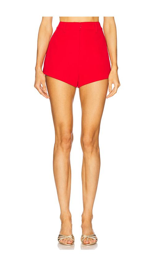 Line & Dot x REVOLVE Dariel Micro Shorts in Red.  S. Also in