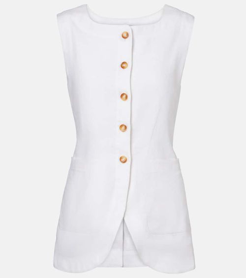 Emma linen vest
