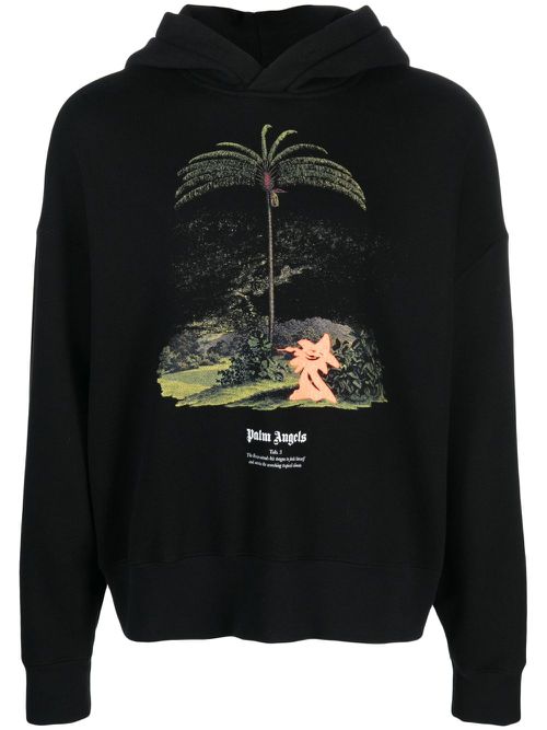 'Enzo From The Tropics' hoodie - Black