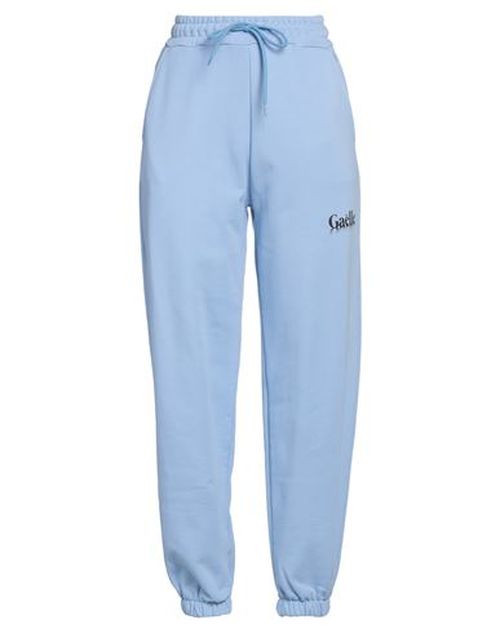 Woman Pants Light blue Size 1 Cotton