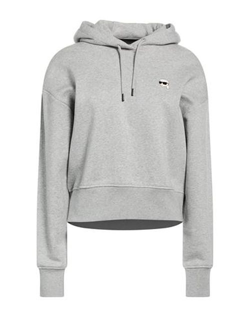 Woman Sweatshirt Grey Size M Organic cotton, Recycled polyester