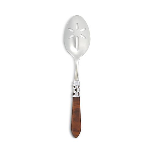 Vietri Aladdin Brilliant Slotted Serving Spoon ALD-9818T-B