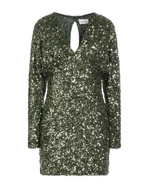 P. a.r. o.s. h. Woman Mini dress Military green