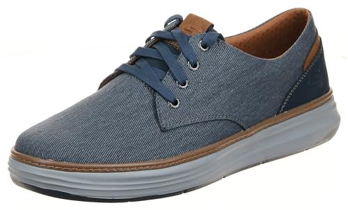 Skechers Men's Ederson Moreno Canvas Oxford Shoe