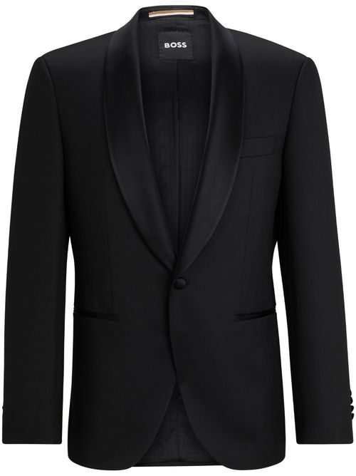 Jeckson shawl-lapels blazer - Black
