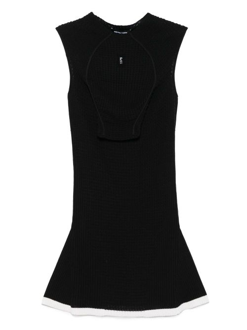 Kiko Kostadinov Vecto knitted dress - Black