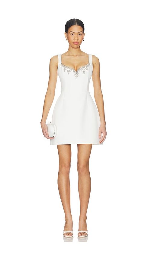 Nadine Merabi Blair White Dress in White. - 4/S also /XS, 6/SM, 8/M
