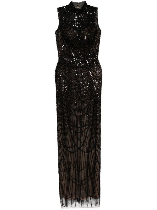 Beaded dress - Black