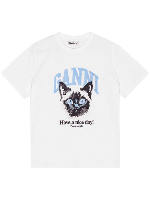 Graphic-print T-shirt - White