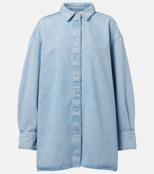 Nina oversized denim shirt
