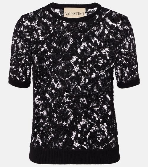 Floral lace top