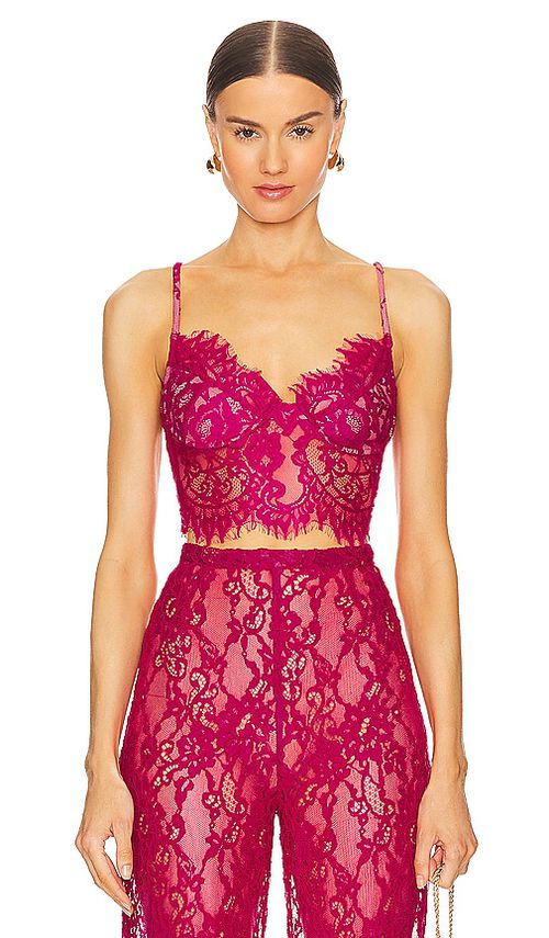 Bronx and Banco BUSTIER CAPRI in Fuchsia. Größe XS. Also in