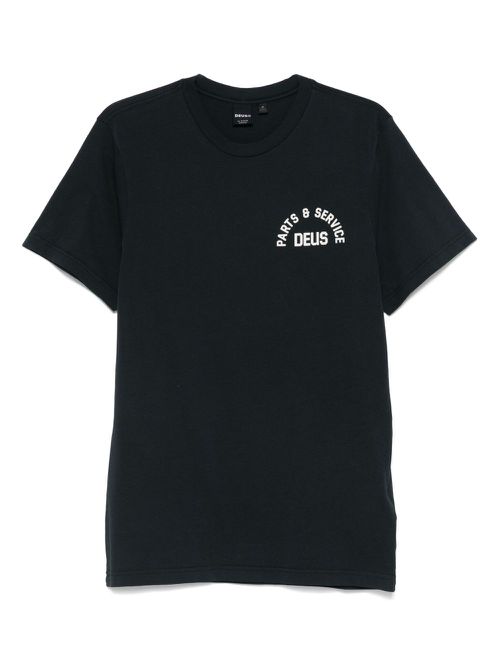 Logo-print T-shirt - Black